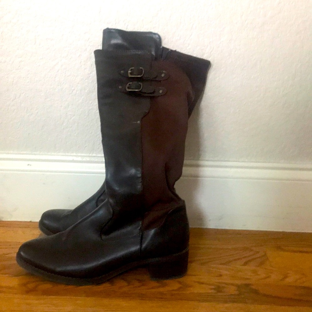Brown Rider Boots